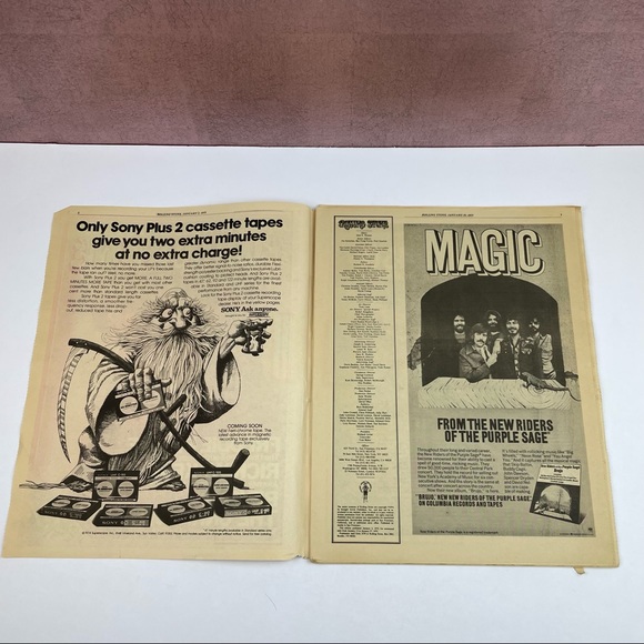 Vintage Rolling Stone Magazine Freddie Prinze Rick Wakeman January 30, 1975 - Picture 5 of 6